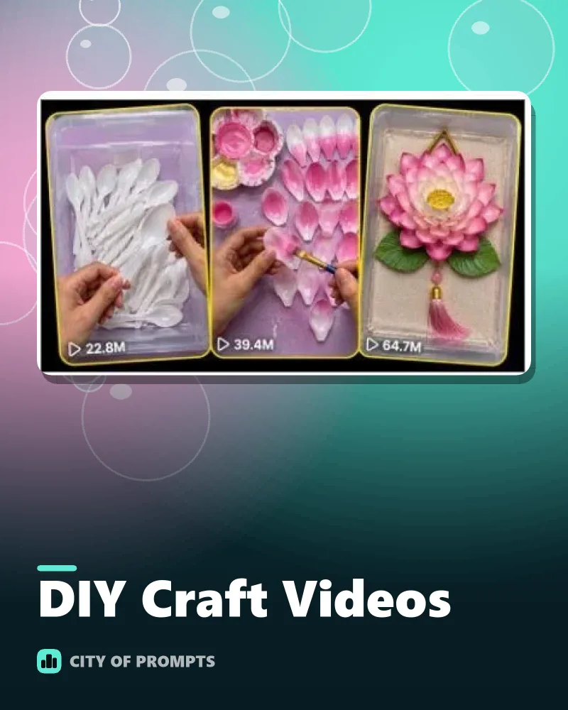 Cover image for DIY Craft Videos