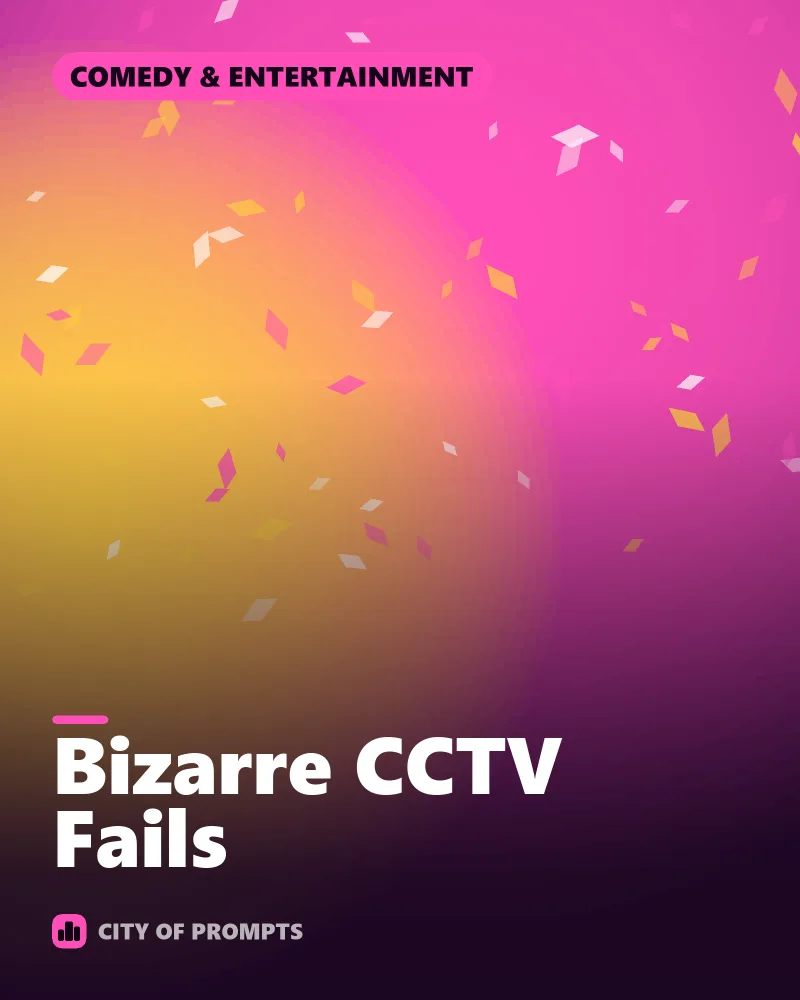 Cover image for Bizarre CCTV Fails
