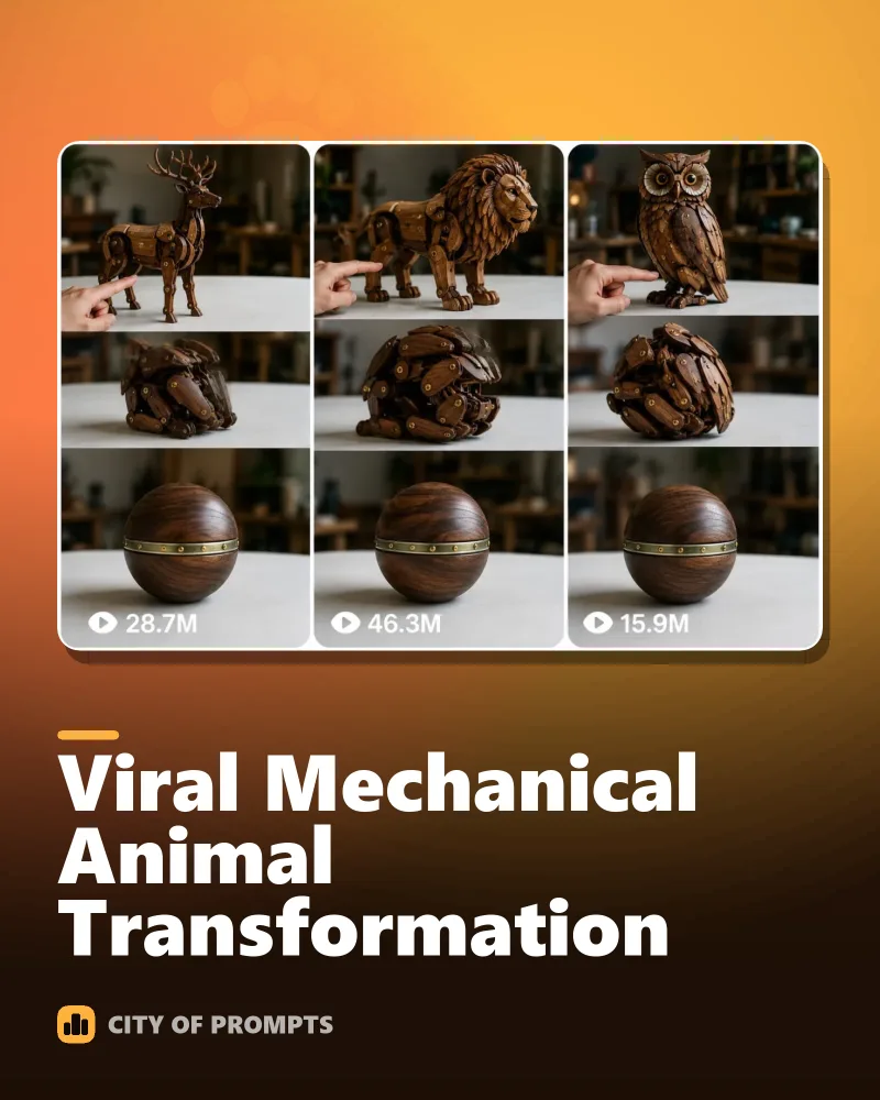 Cover image for Viral Mechanical Animal Transformation