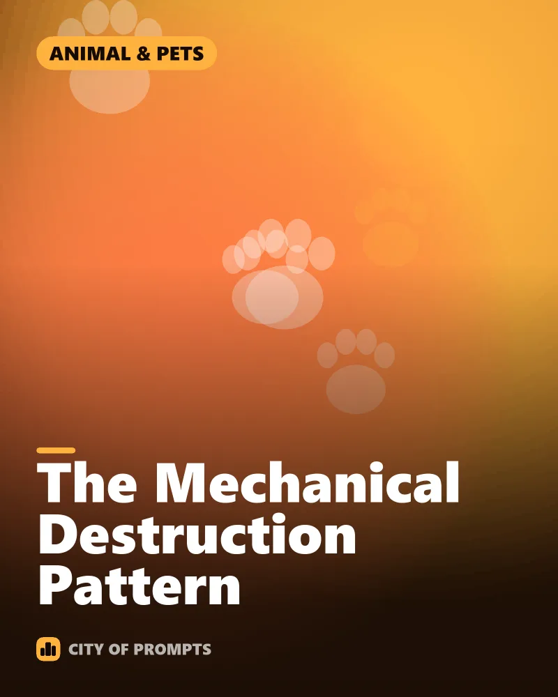 Cover image for The Mechanical Destruction Pattern