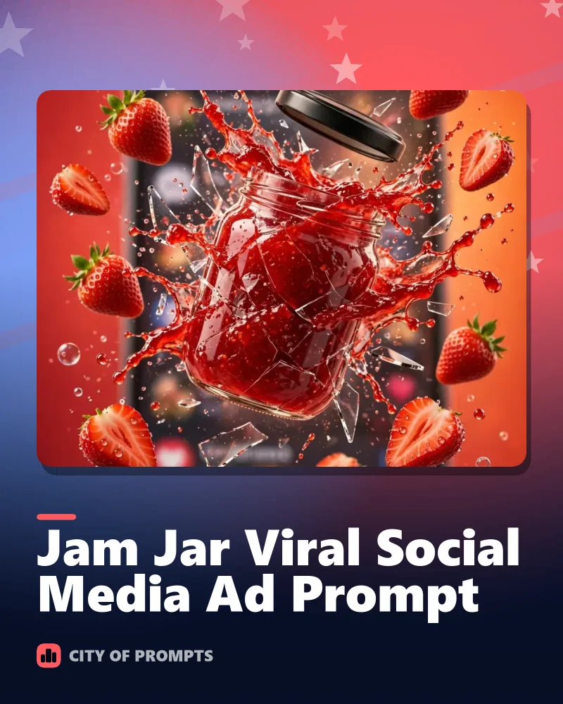Cover image for Jam Jar Viral Social Media Ad Prompt