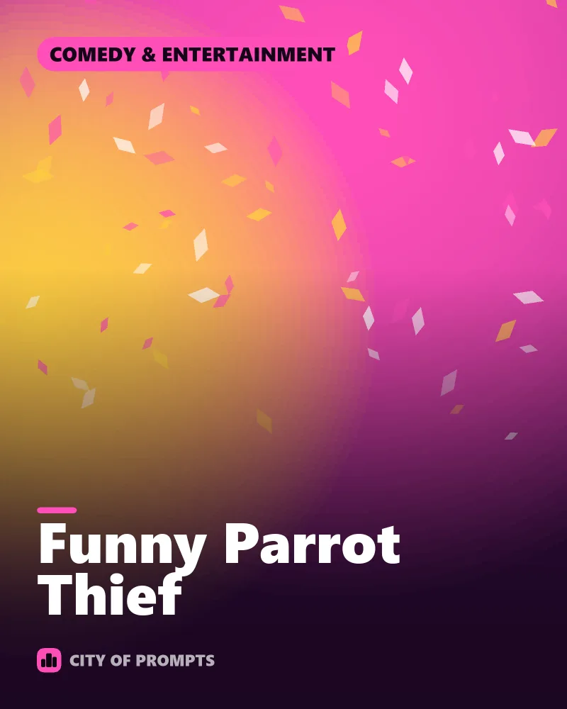 Cover image for Funny Parrot Thief