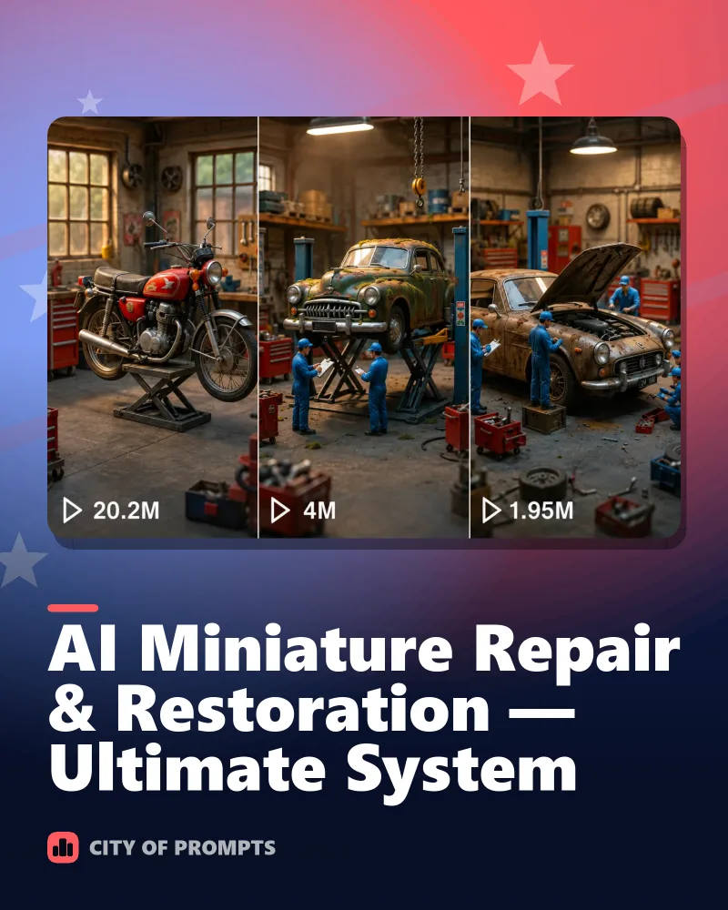 Cover image for AI Miniature Repair & Restoration — Ultimate System