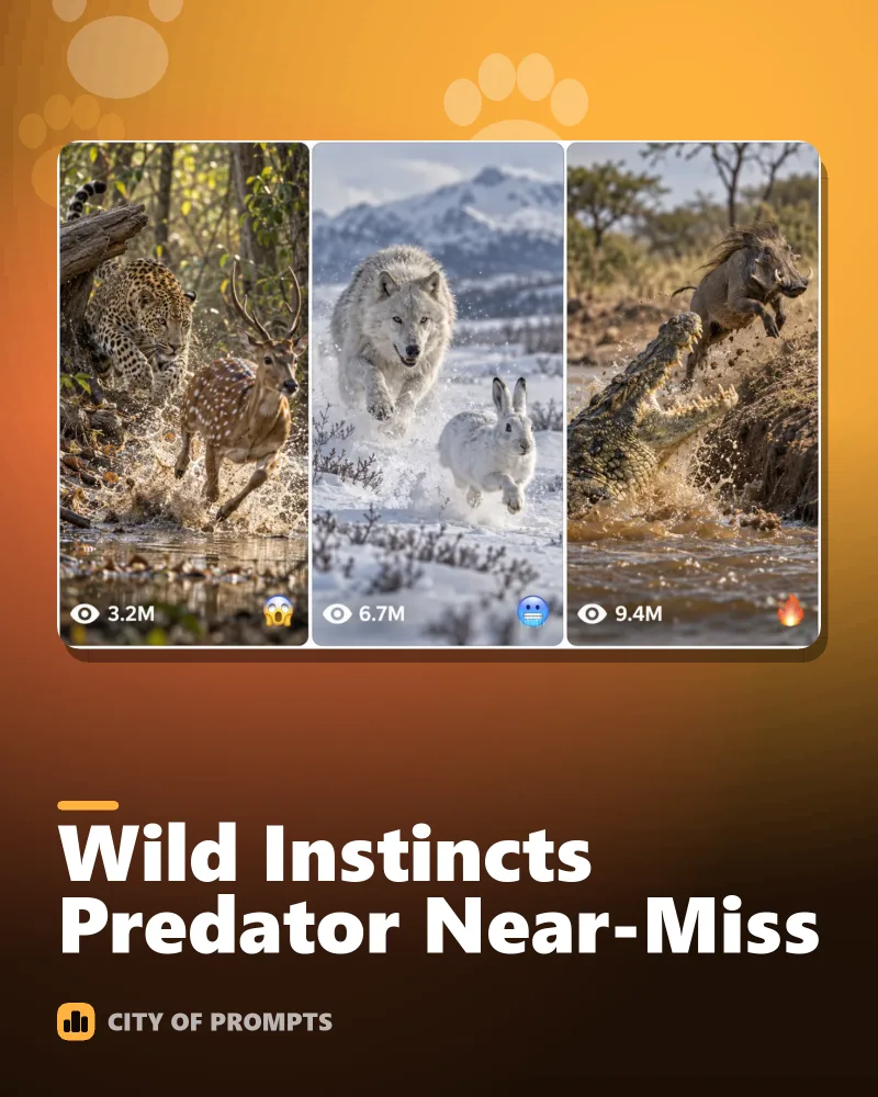 Cover image for Wild Instincts Predator Near-Miss