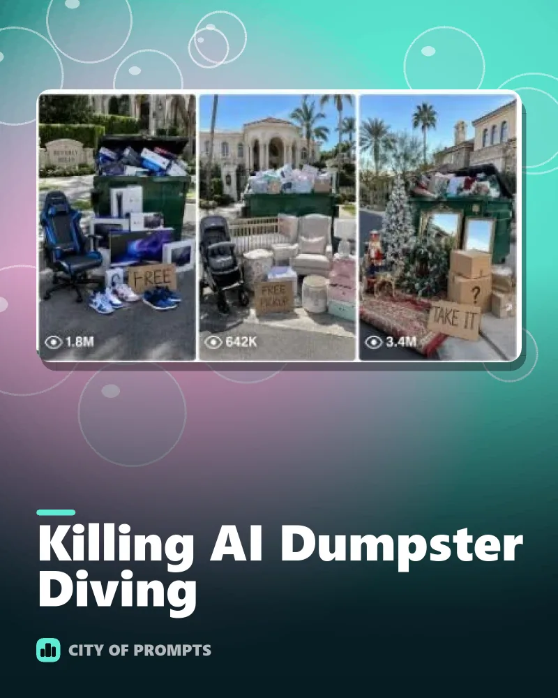 Cover image for Killing AI Dumpster Diving