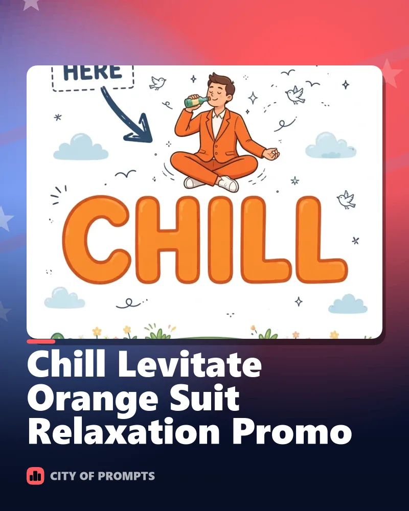 Cover image for Chill Levitate Orange Suit Relaxation Promo