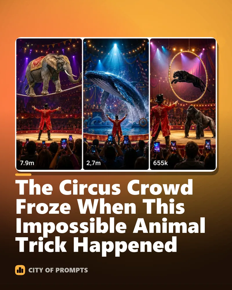 Cover image for The Circus Crowd Froze When This Impossible Animal Trick Happened