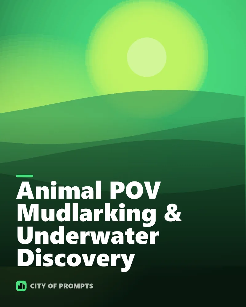 Cover image for Animal POV Mudlarking & Underwater Discovery