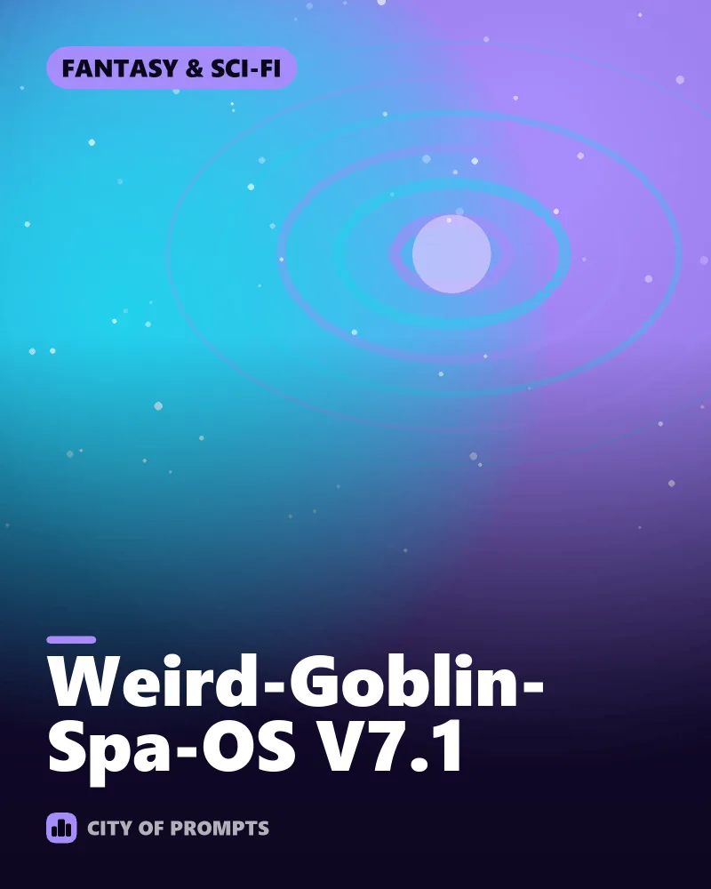 Cover image for Weird-Goblin-Spa-OS V7.1