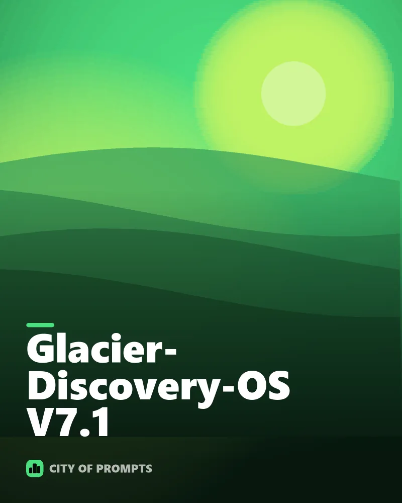 Cover image for Glacier-Discovery-OS V7.1