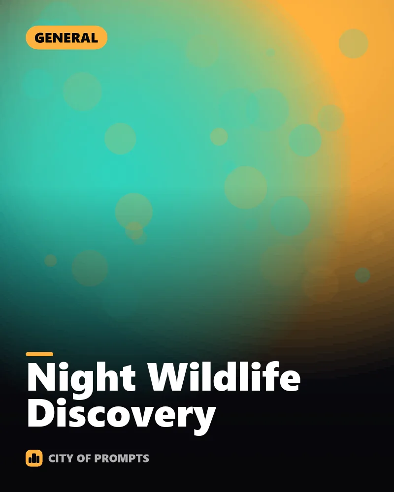 Cover image for Night Wildlife Discovery
