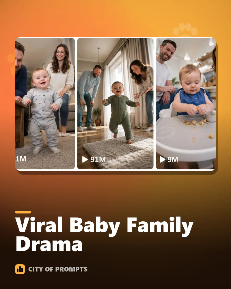 Cover image for Viral Baby Family Drama
