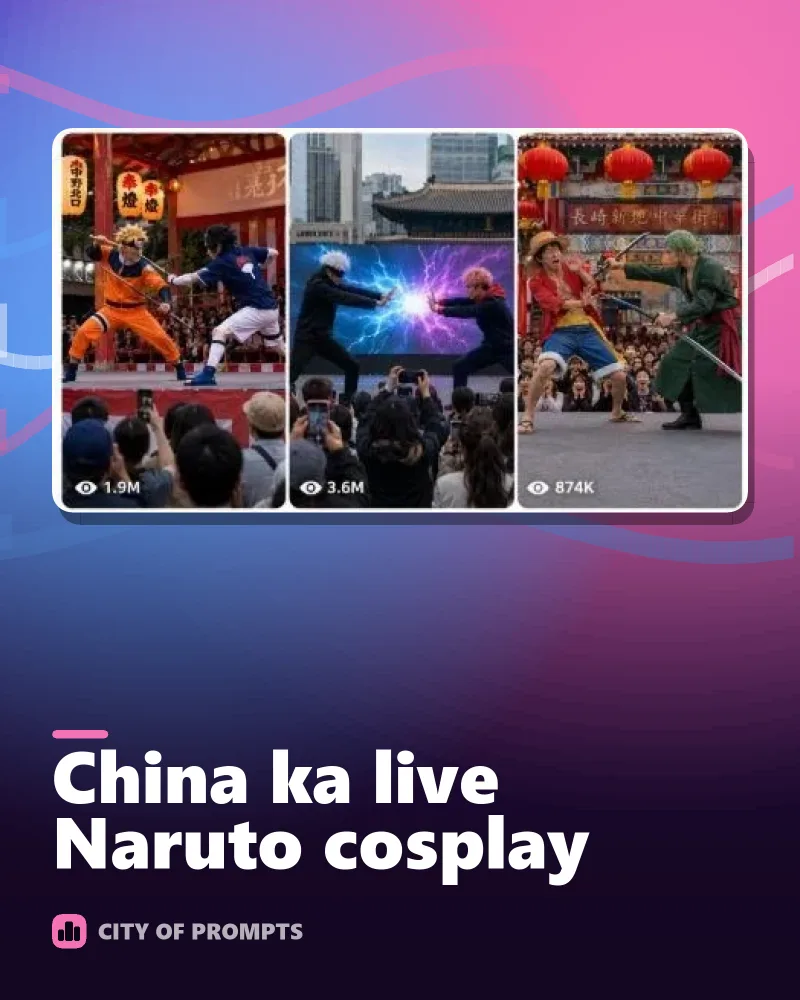 Cover image for China ka live Naruto cosplay