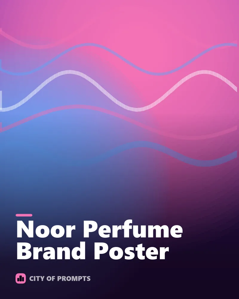 Cover image for Noor Perfume Brand Poster