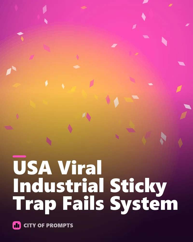 Cover image for USA Viral Industrial Sticky Trap Fails System