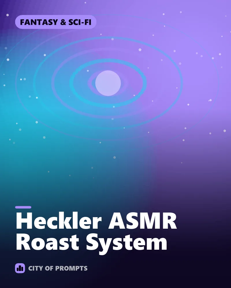Cover image for Heckler ASMR Roast System