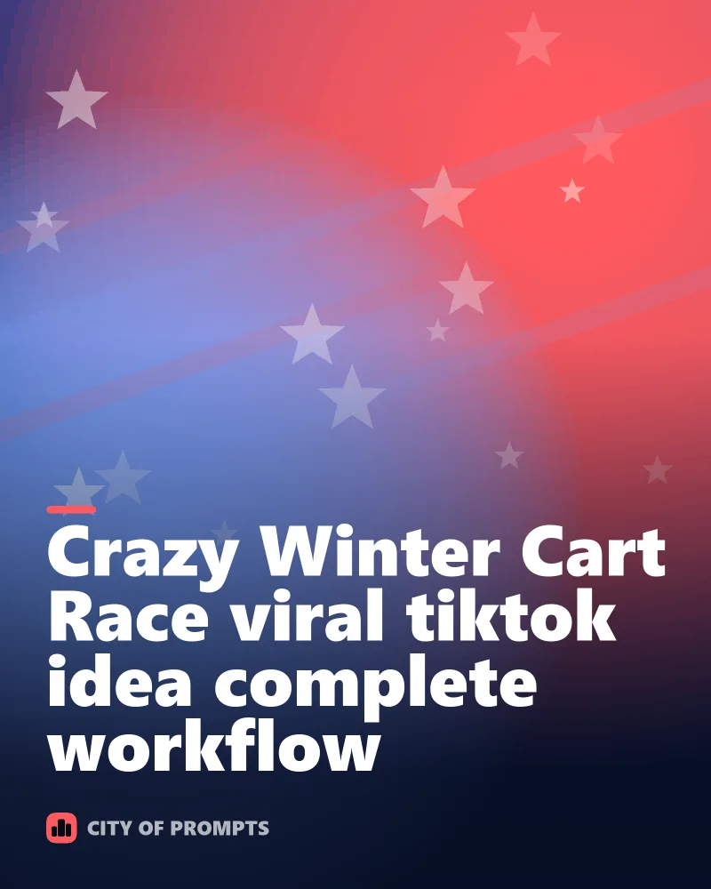 Cover image for Crazy Winter Cart Race viral tiktok idea complete workflow