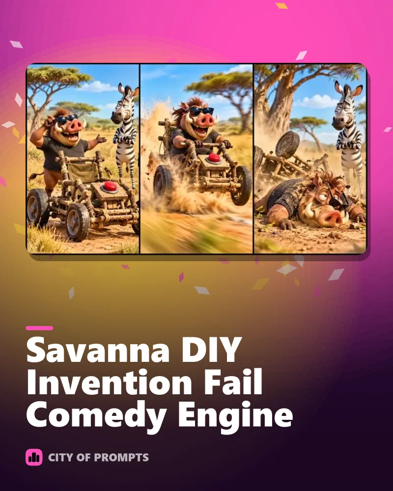 Cover image for Savanna DIY Invention Fail Comedy Engine