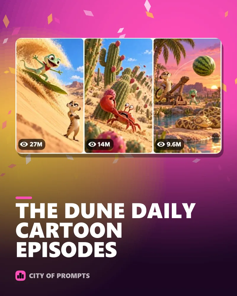 Cover image for THE DUNE DAILY CARTOON EPISODES
