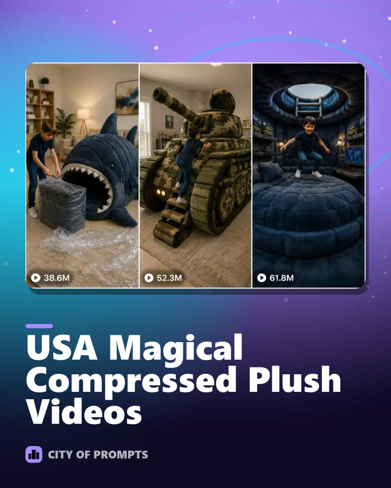 Cover image for USA Magical Compressed Plush Videos