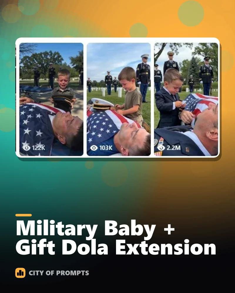 Cover image for Military Baby + Gift Dola Extension