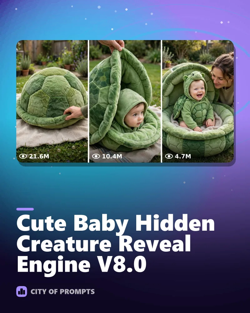 Cover image for Cute Baby Hidden Creature Reveal Engine V8.0