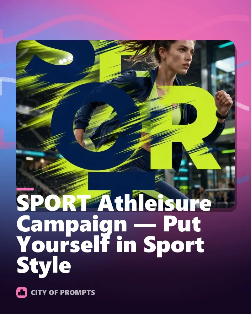 Cover image for SPORT Athleisure Campaign — Put Yourself in Sport Style