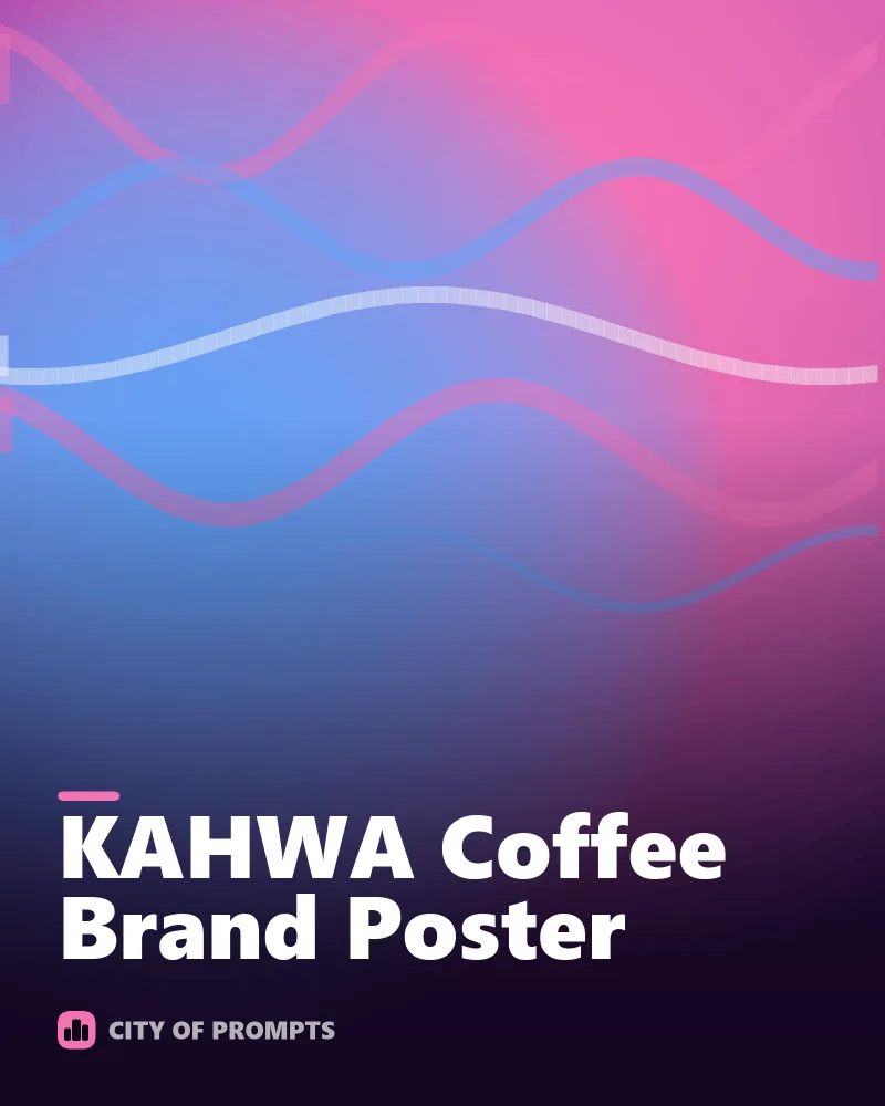 Cover image for KAHWA Coffee Brand Poster