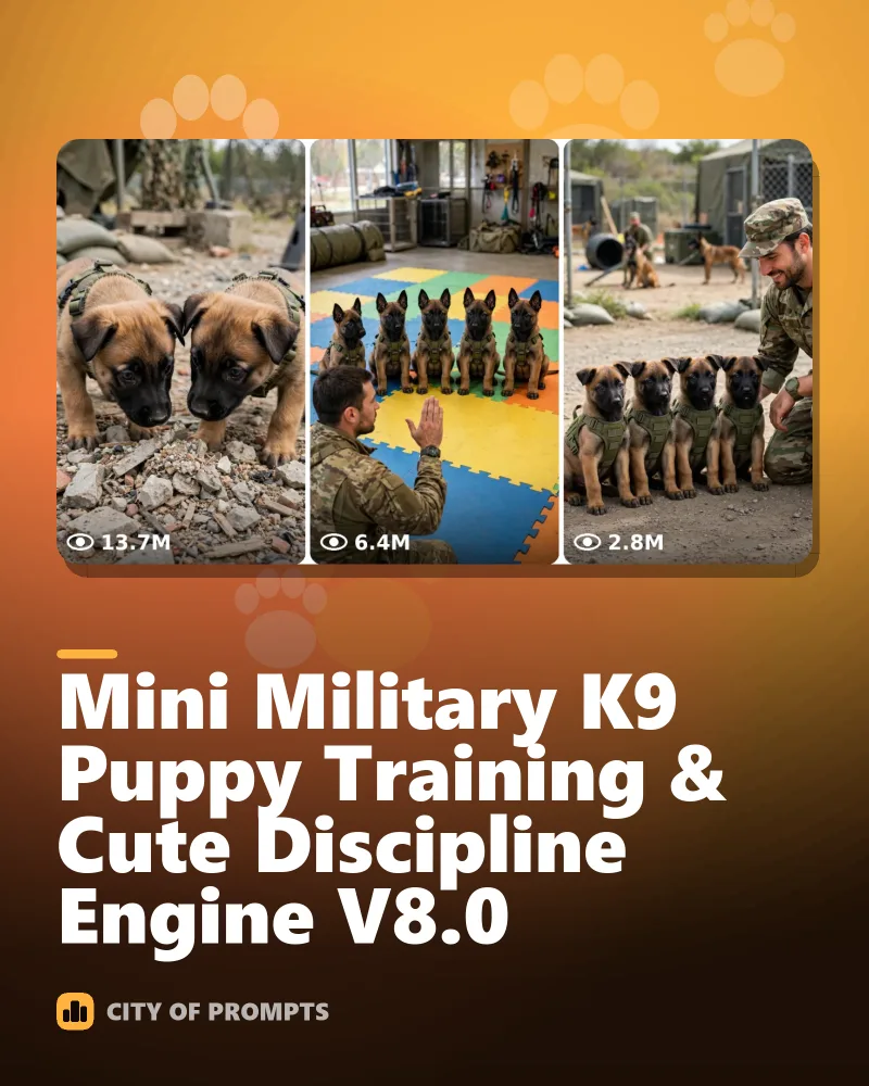 Cover image for Mini Military K9 Puppy Training & Cute Discipline Engine V8.0