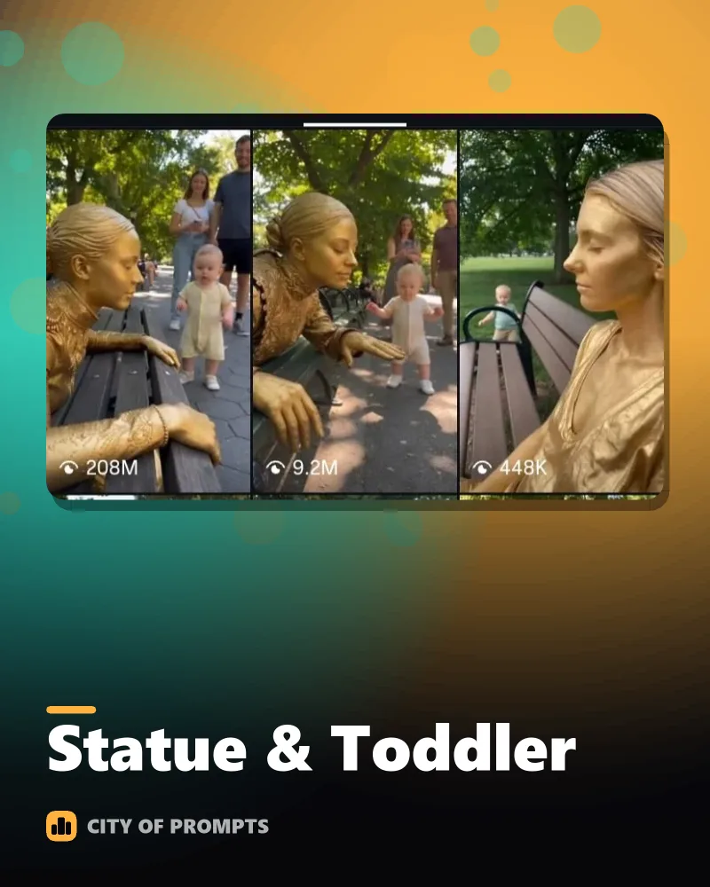 Cover image for Statue & Toddler