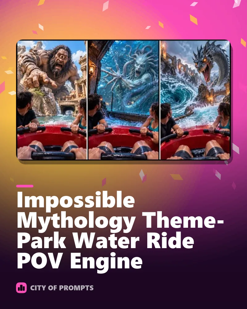 Cover image for Impossible Mythology Theme-Park Water Ride POV Engine