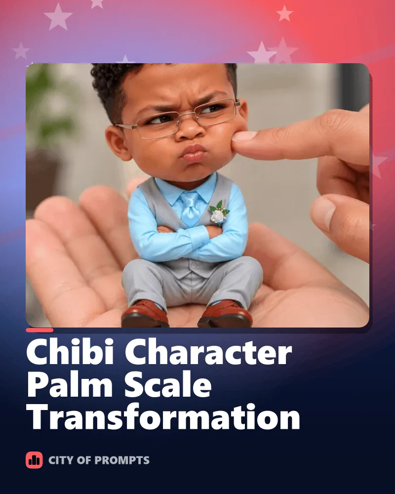 Cover image for Chibi Character Palm Scale Transformation