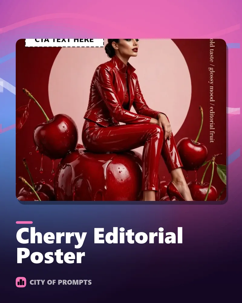Cover image for Cherry Editorial Poster