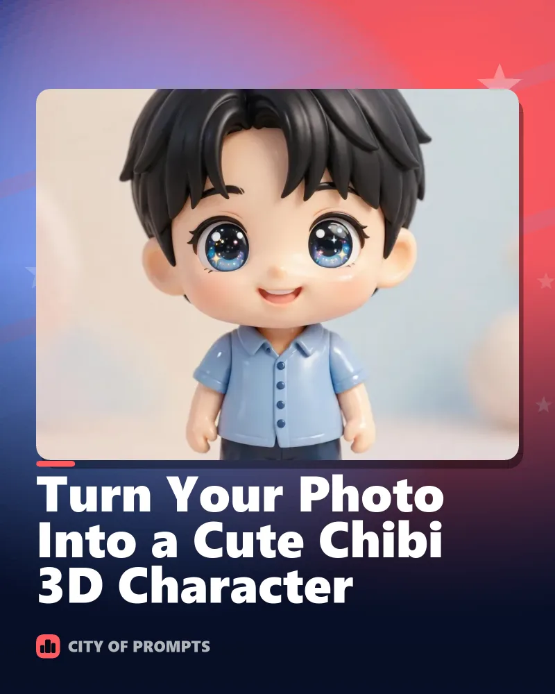Cover image for Turn Your Photo Into a Cute Chibi 3D Character