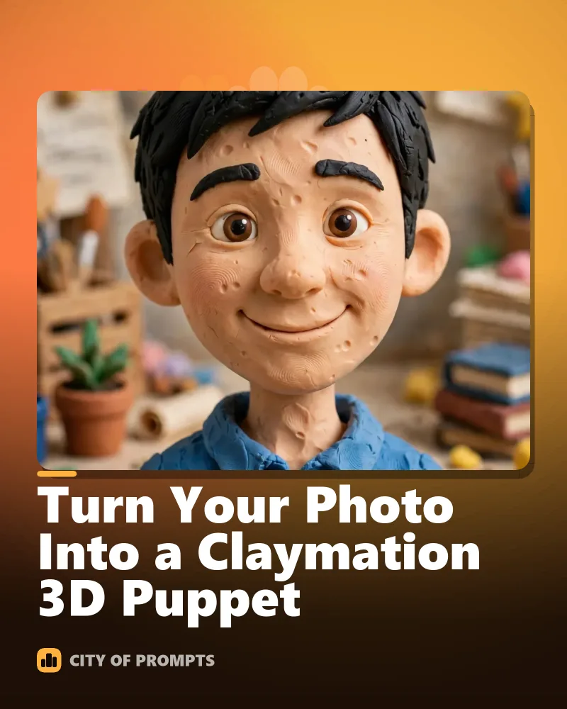 Cover image for Turn Your Photo Into a Claymation 3D Puppet