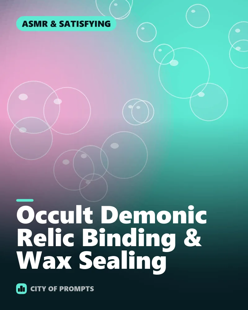 Cover image for Occult Demonic Relic Binding & Wax Sealing