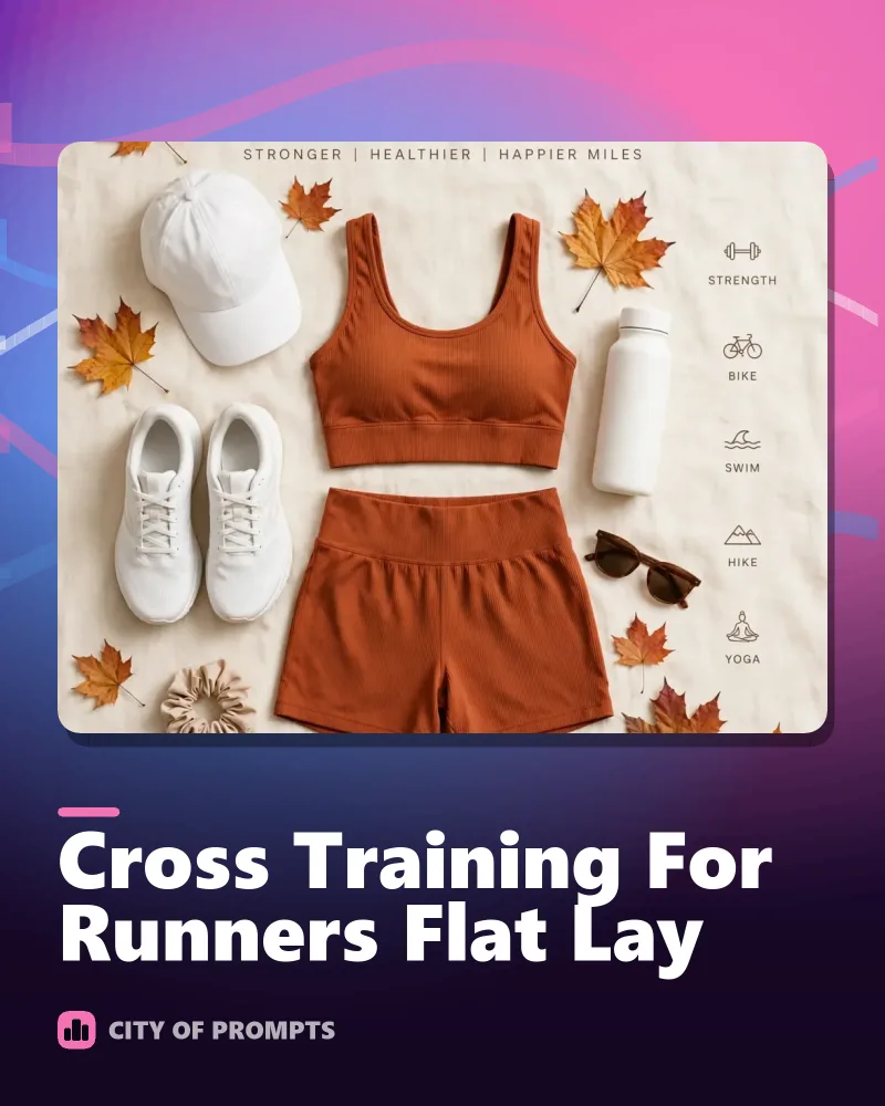 Cover image for Cross Training For Runners Flat Lay