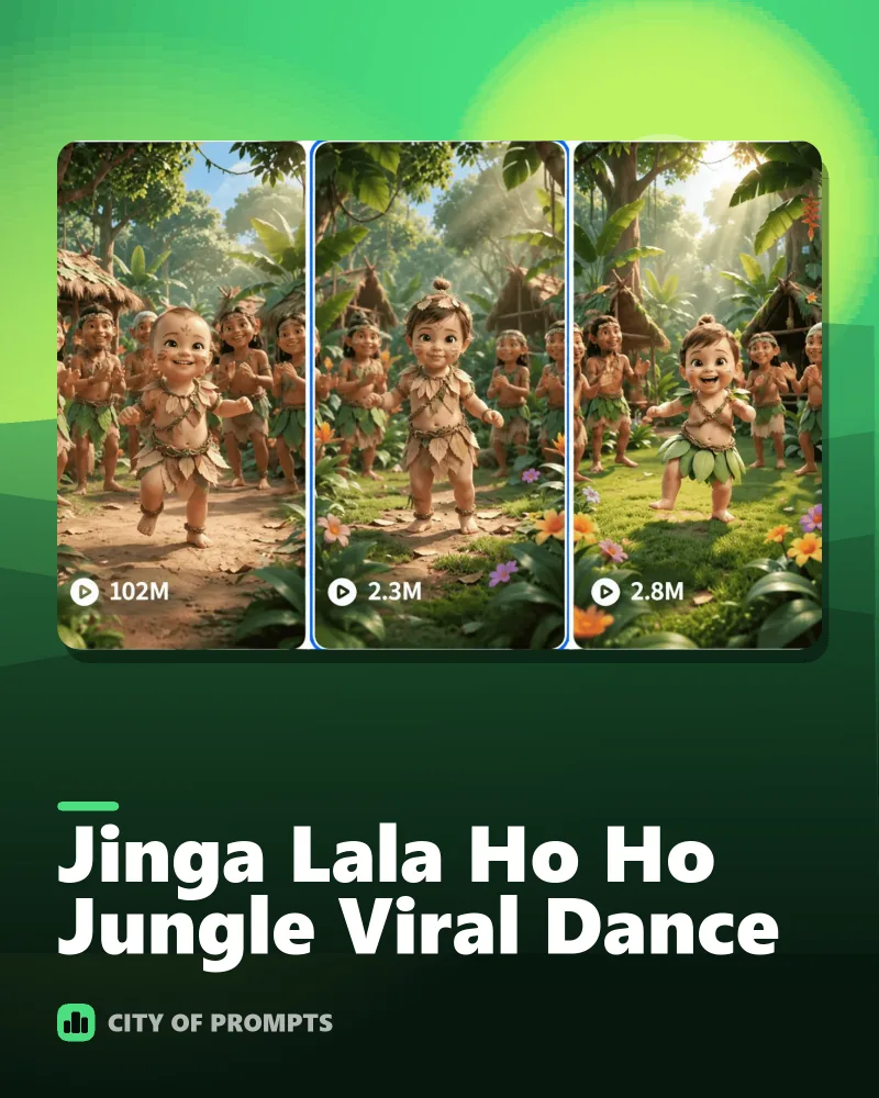 Cover image for Jinga Lala Ho Ho Jungle Viral Dance