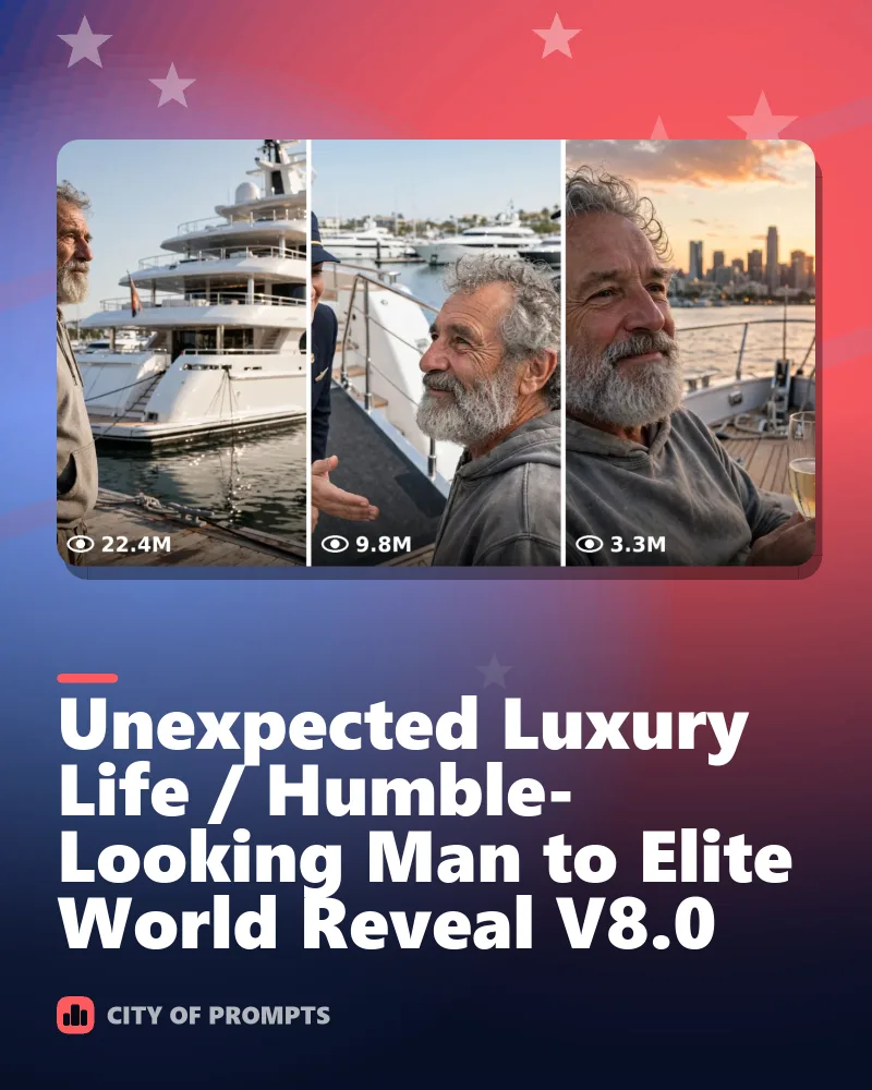 Cover image for Unexpected Luxury Life / Humble-Looking Man to Elite World Reveal V8.0