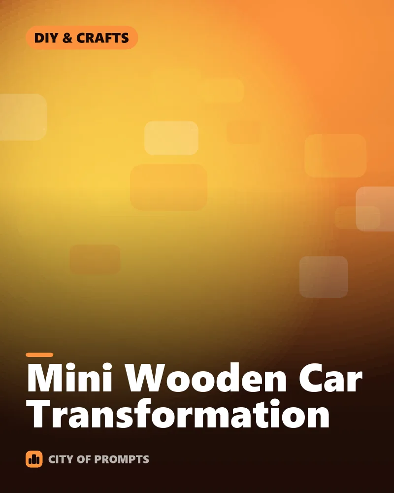 Cover image for Mini Wooden Car Transformation