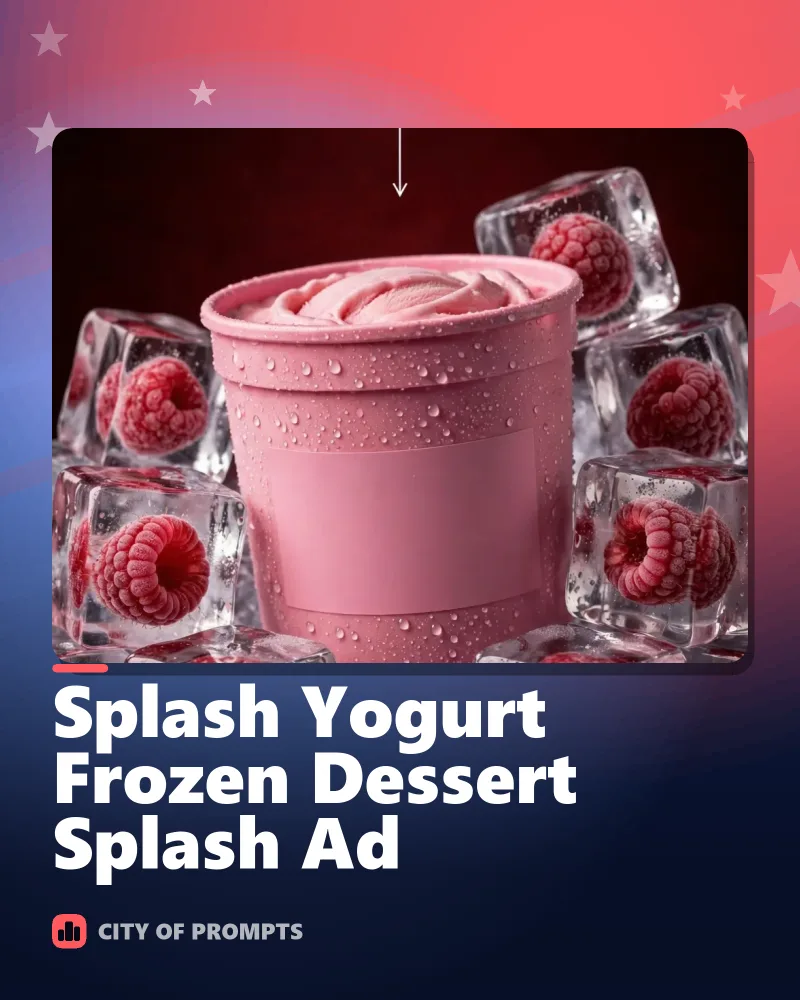 Cover image for Splash Yogurt Frozen Dessert Splash Ad