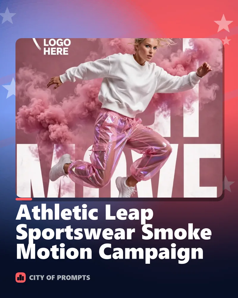 Cover image for Athletic Leap Sportswear Smoke Motion Campaign