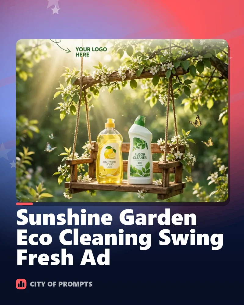 Cover image for Sunshine Garden Eco Cleaning Swing Fresh Ad