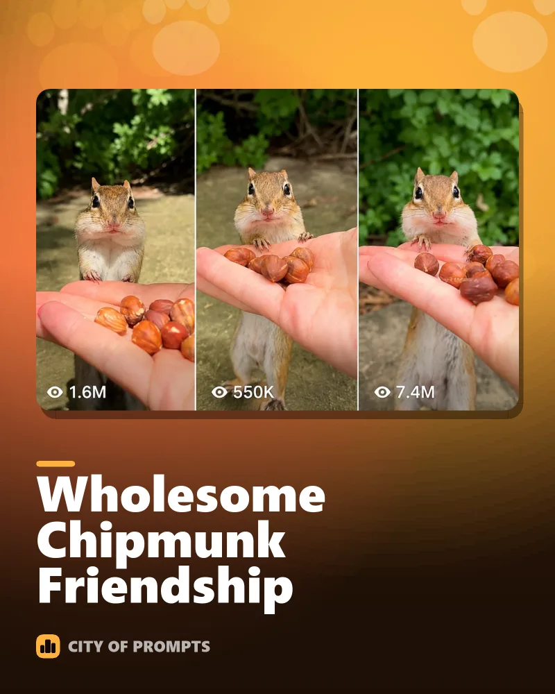 Cover image for Wholesome Chipmunk Friendship