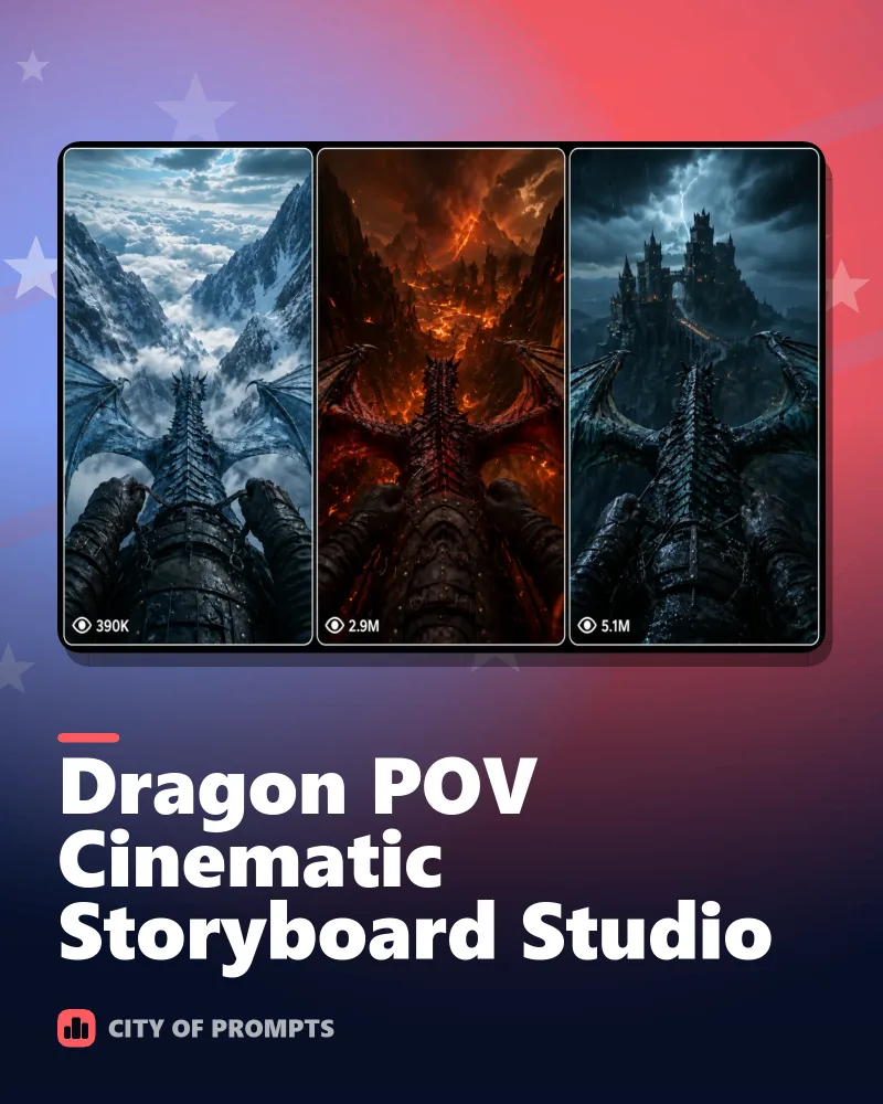 Cover image for Dragon POV Cinematic Storyboard Studio