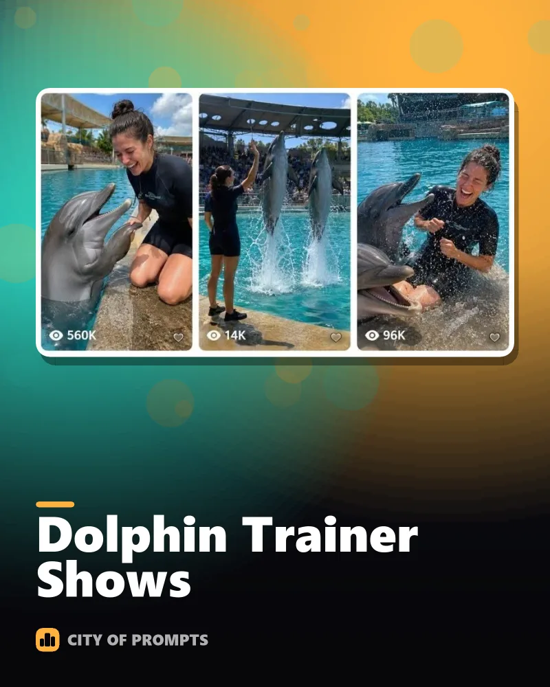 Cover image for Dolphin Trainer Shows