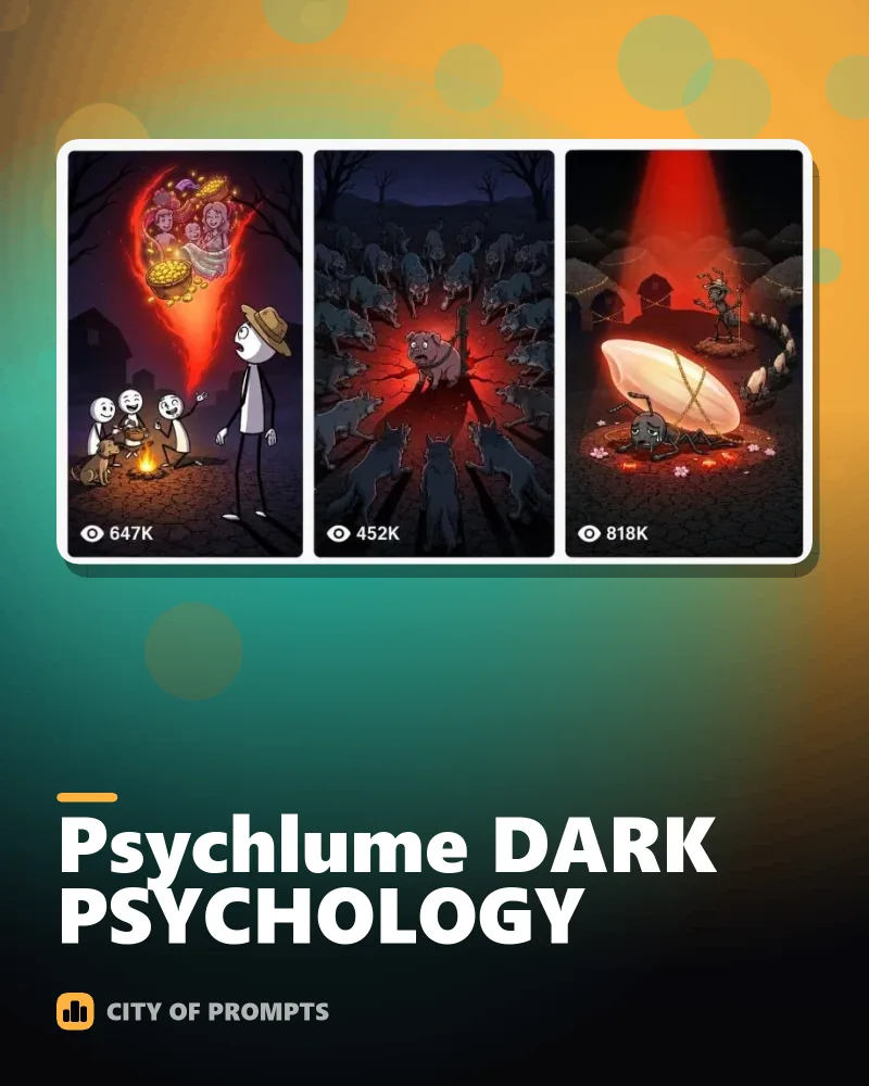 Cover image for Psychlume DARK PSYCHOLOGY