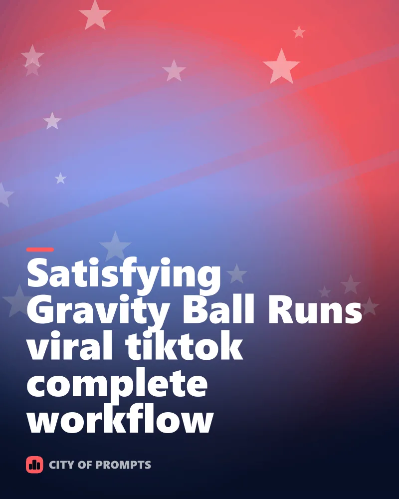 Cover image for Satisfying Gravity Ball Runs viral tiktok complete workflow
