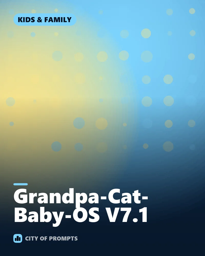 Cover image for Grandpa-Cat-Baby-OS V7.1