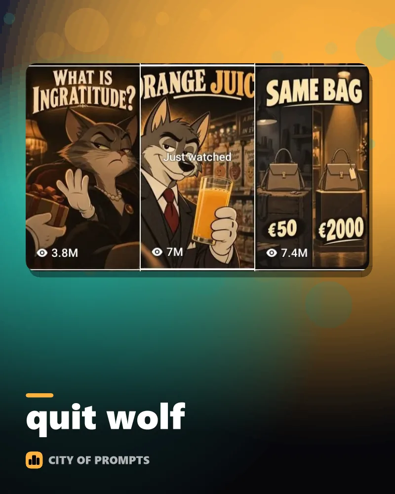 Cover image for quit wolf 🔥